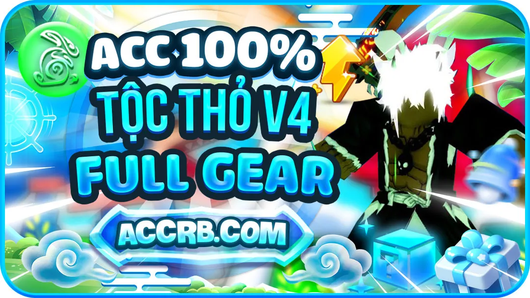 Acc có tộc thỏ v4 full gear
